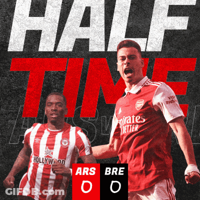 A Poster For A Soccer Game Between Arsenal And Hollywood With A Score Of 0-0 GIF