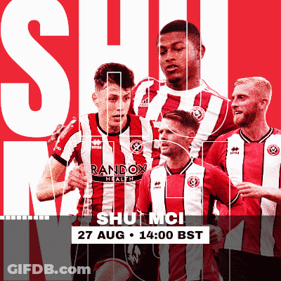 A Poster For A Soccer Game That Is Being Played On August 27Th GIF