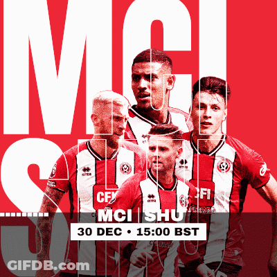A Poster For A Soccer Game That Takes Place On December 30 GIF