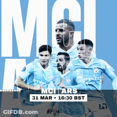 A Poster For A Soccer Game That Takes Place On March 31St At 16:30 Bst GIF