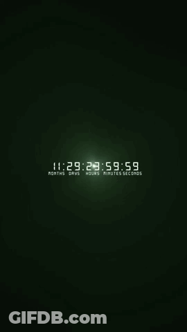 A Poster For Avengers Doomsday Shows The Logo On A Dark Green Background GIF