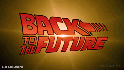 Back To The Future Poster Sun Shining GIF