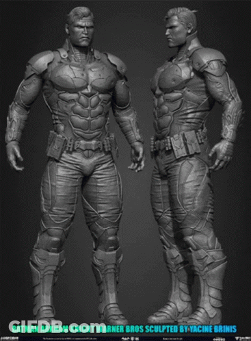 Batman Arkham Knight Warner Bros Poster GIF