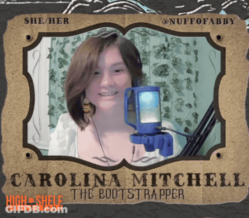 A Poster For Carolina Mitchell The Bootstrapper GIF