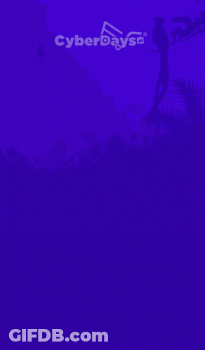 A Poster For Cyberdays Shows A Bunch Of Logos GIF
