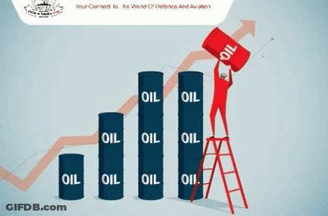 A Poster For Defence Aviation Post Shows An Oil Pump GIF
