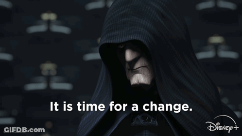 A Poster For Disney + Shows A Man In A Hooded Cloak GIF