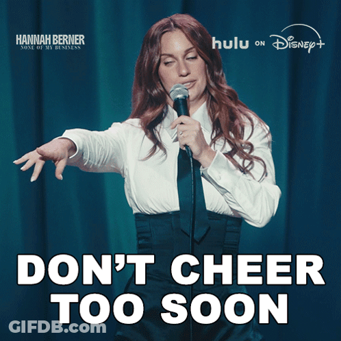 A Poster For Hannah Berner 'S Sons Of My Business Shows A Woman Singing Into A Microphone GIF
