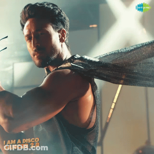 A Poster For I Am A Disco Dancer 2.0 With A Man Dancing GIF