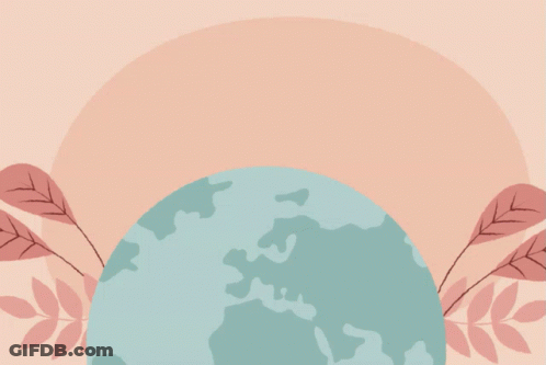 A Poster For International Cat Day With Three Cats Holding A Globe GIF
