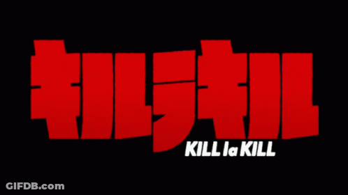 A Poster For Kill Kill With Scissors On It GIF