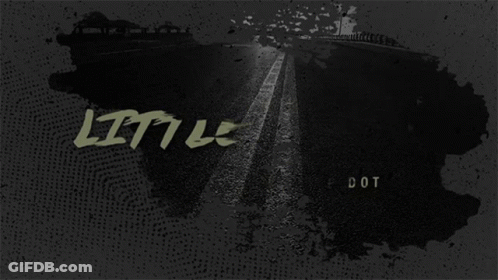 A Poster For Little Town Kinda Life GIF