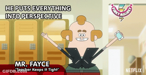 A Poster For Mr. Fayce From Netflix Shows Him Holding A Cell Phone GIF