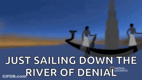 A Poster For National Geographic Shows A Boat With A Statue In The Background GIF