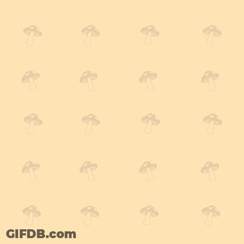 A Poster For National Stuffed Mushroom Day With Mushrooms On The Background GIF