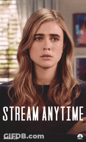 A Poster For Nbc 'S Manifest Features A Woman GIF