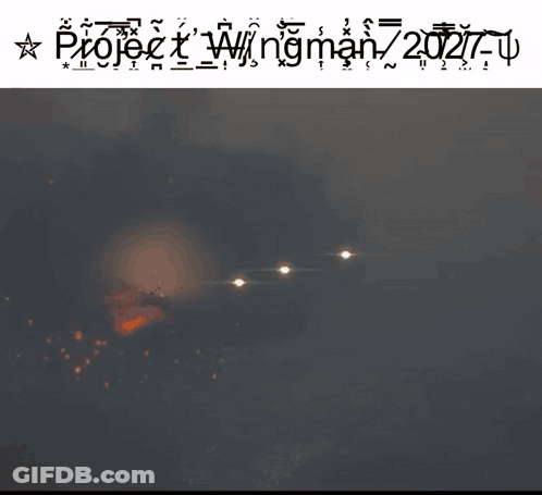 Project Wingman Fire Poster GIF