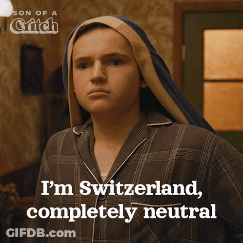 A Poster For Son Of A Critch Shows A Boy With A Scarf Around His Head GIF