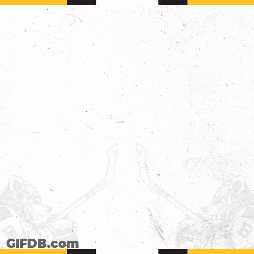 A Poster For The Boston Bruins Playoff GIF