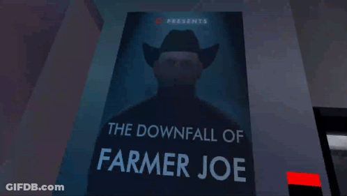 A Poster For The Downfall Of Diddy With A Man 'S Face On It GIF