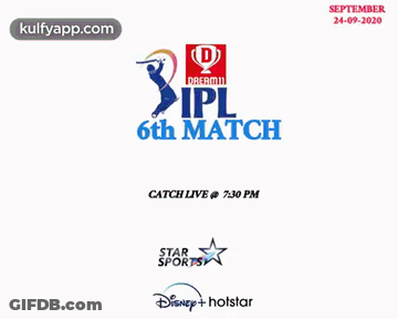 A Poster For The Kings Xi And Royal Challengers GIF