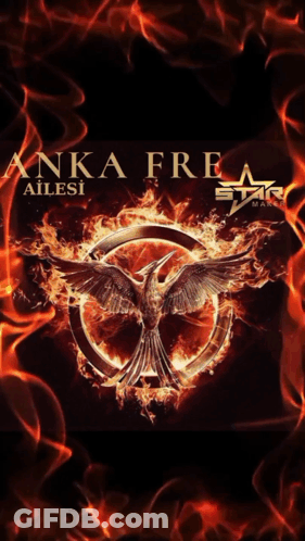 A Poster For The Movie Anka Free Ailesi With A Lightning Bolt GIF