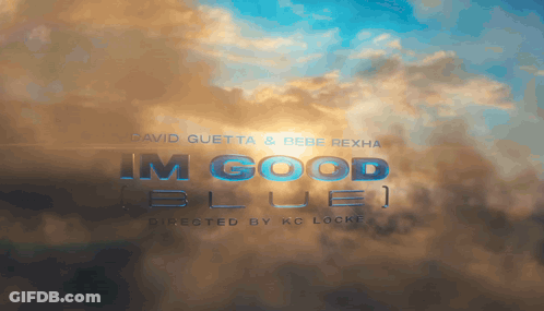 A Poster For The Movie I 'M Good Blue Directed By Kc Locke GIF