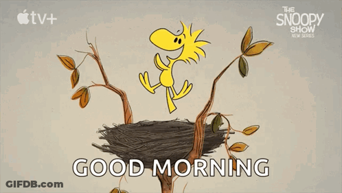 A Poster For The Snoopy Show On Apple Tv GIF