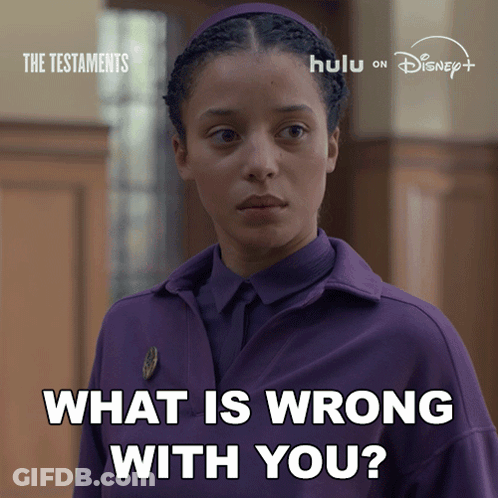 A Poster For The Testaments On Hulu On Disney GIF