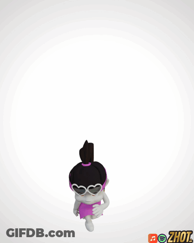 A Poster For World Cho C With A Girl In Sunglasses GIF