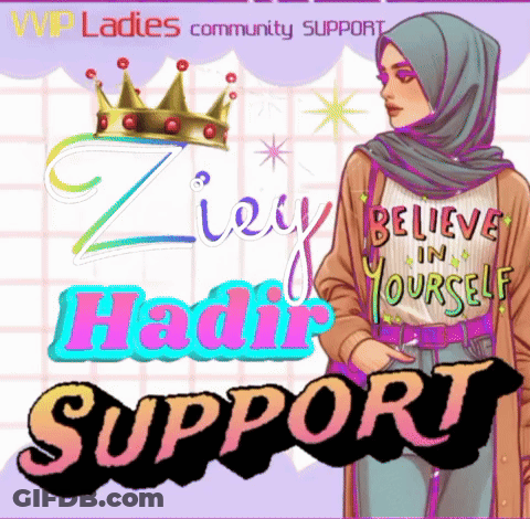 A Poster For Wp Ladies Community Support GIF