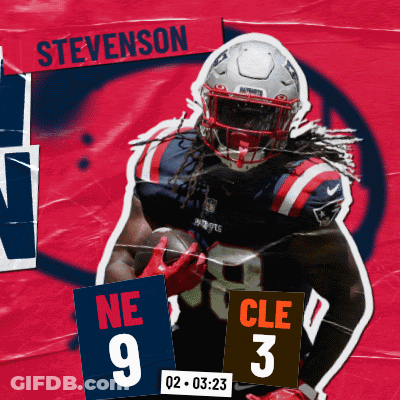 A Poster Of A Football Player With The Name Stevenson GIF