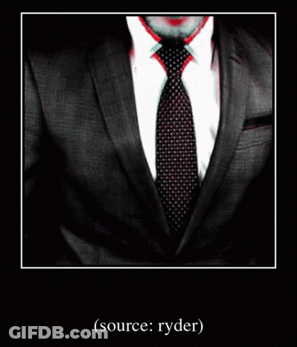 A Poster Of A Man In A Suit And Tie With The Words Source Ryder GIF