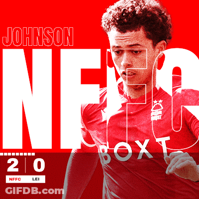 A Poster Of A Soccer Player With The Name Johnson GIF