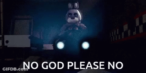 A Poster That Says ' Bumper Cars No God Please No ' GIF