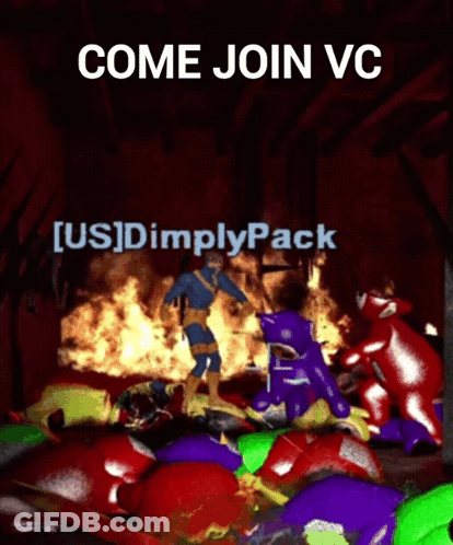A Poster That Says Come Join Vc [ Us ]Dimlypack GIF