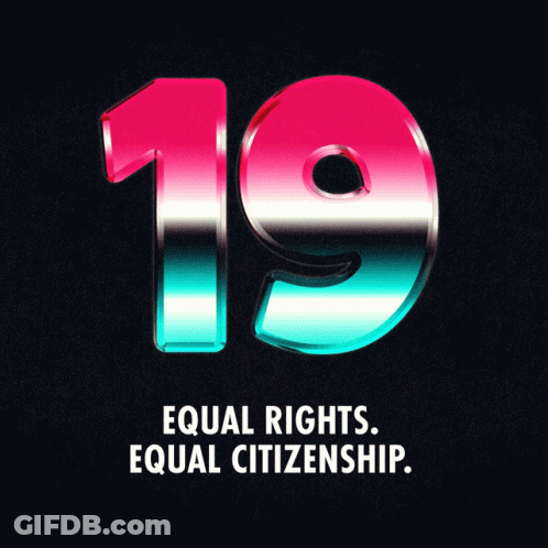 A Poster That Says Equal Rights Equal Citizenship On It GIF