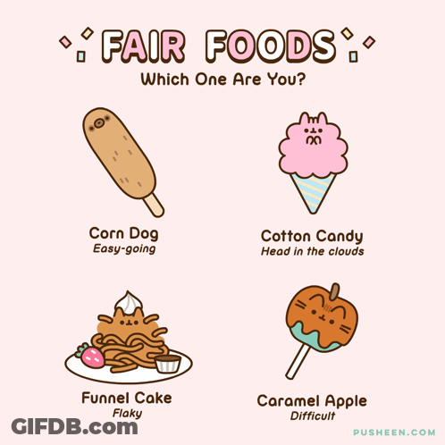A Poster That Says Fair Foods On It GIF