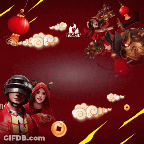 A Poster That Says Happy Chinese New Year GIF