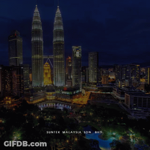 A Poster That Says Hari Merdeka On It GIF
