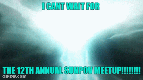 Sunpov Meetup 12Th Annual Poster GIF