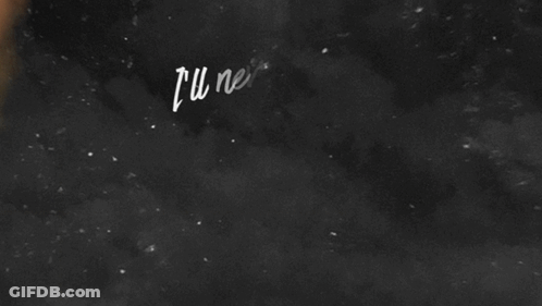 A Poster That Says I 'Ll Never Forget You On It GIF