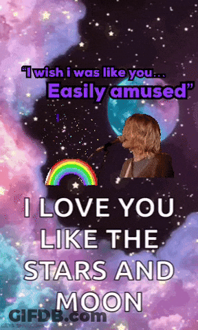 A Poster That Says " I Wish I Was Like You Easily Amused " GIF
