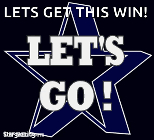 A Poster That Says Let 'S Get This Win On It GIF