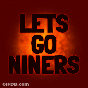 A Poster That Says " Let 'S Go Miners " On It GIF