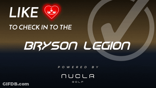 A Poster That Says Like To Check In To Bryson Legion GIF