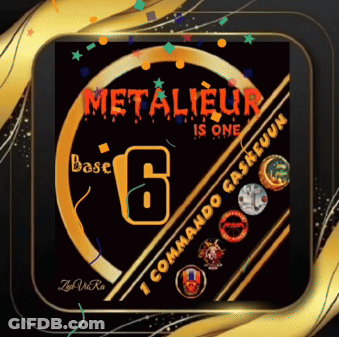 Metalieur Is One Poster GIF
