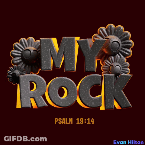 A Poster That Says My Rock On It GIF