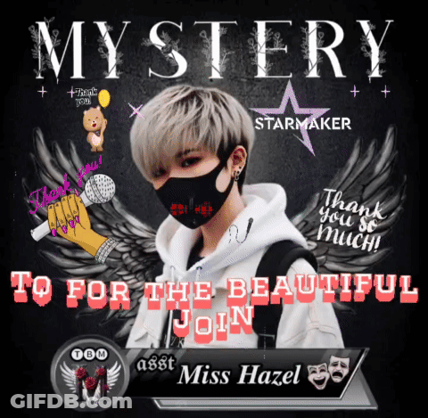 A Poster That Says " Mystery To For The Beautiful Join " On It GIF