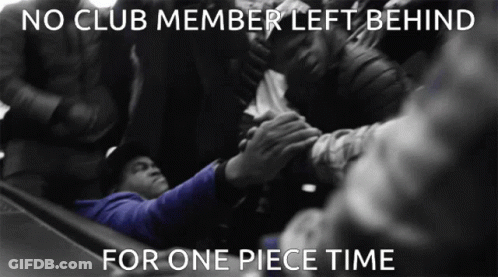 A Poster That Says No Club Member Left Behind GIF